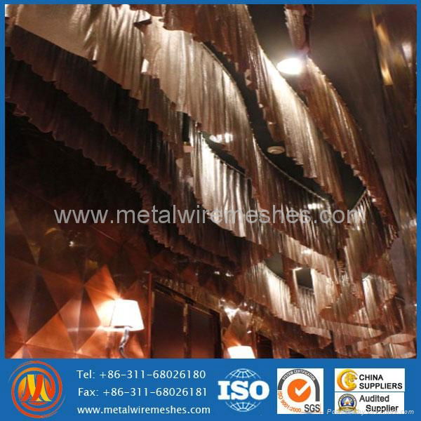 aluminum decorative metal fabric / metal cloth 2