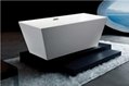 71" Modern Freestanding Acrylic Tub