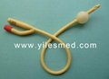 Latex Urinary Catheter silicone coated Fr6-Fr24, China 1