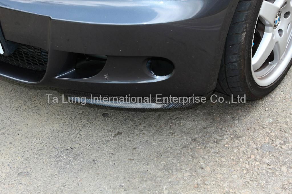 BMW carbon front splitter