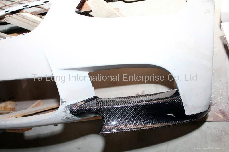 BMW carbon front splitter 4