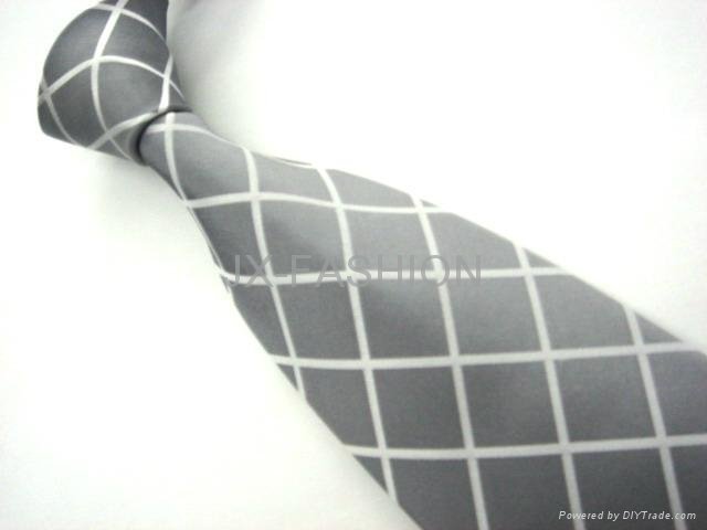 100% Silk Woven Necktie  2