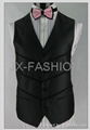 100% polyester men's vest  2