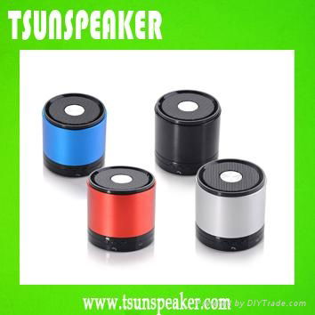 TSUNSPEAKER Portable Alumunium Mini Bluetooth Speaker For Home For