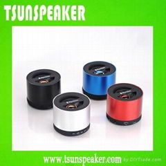 TSUNSPEAKER  Portable Alumunium Mini Bluetooth Speaker For Home For