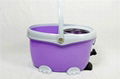 Stainless steel basket high quality spin mop  4