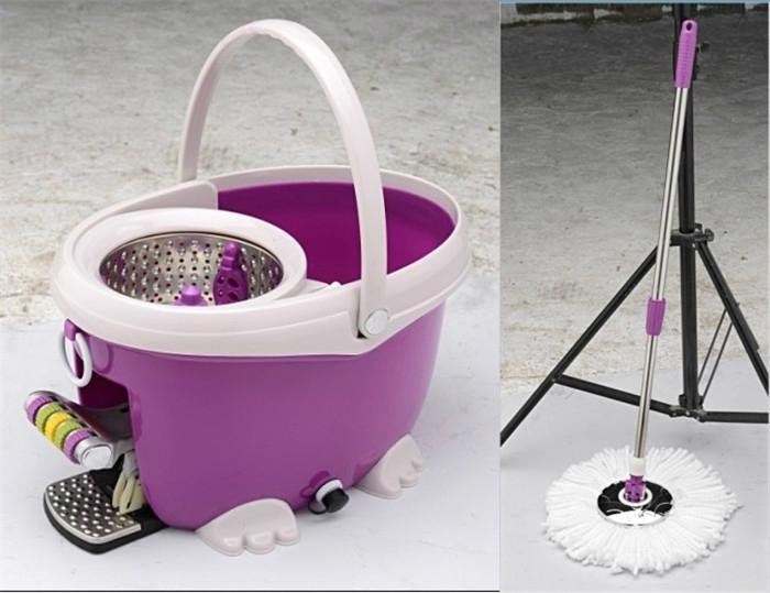 high quality 360 degree spin floor cleaning mop 4