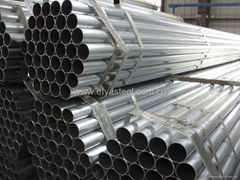 Hot dip galvnaized steel pipe BS1387,EN10255,DIN2440