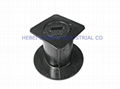 hebei symbol ductile iron manhole cover with rectangular lid