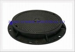 non-slip anti-theft manhole cover 