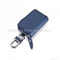 Exquisite and luxury real leather car key case  5