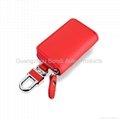 Leather car key case car key wallet made in china 2