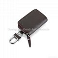 Leather car key case car key wallet made in china 5