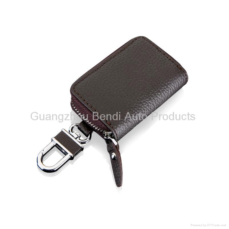 Covers for car key leather car key cases car key wallets china supplier 2