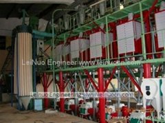 80Ton Steel Structure Wheat Flour Milling Complete Line