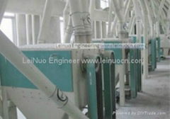 80Ton Build Structure Wheat Flour Milling Complete Line