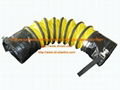 300mm normal PVC fire-retardant flexible ventilation duct 4