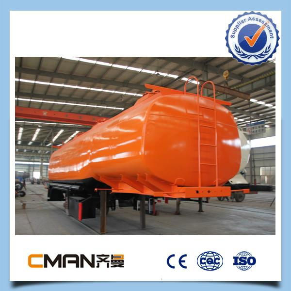 China Made 3Axles vacuum tank trailer 2