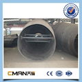 China Made 3Axles vacuum tank trailer 4