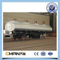 China Made 3Axles vacuum tank trailer 5