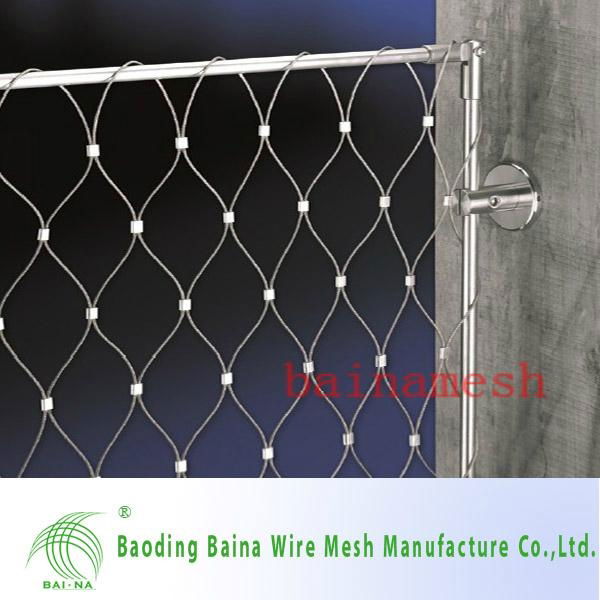  	Ferruled Stainless Steel Wire Rope Mesh