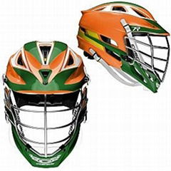 Cascade Custom R Helmet  Chrome Facemask