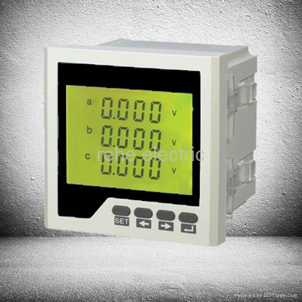 single phase digital voltmeter voltage meter