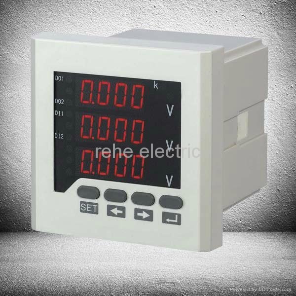 single phase digital voltmeter voltage meter 2