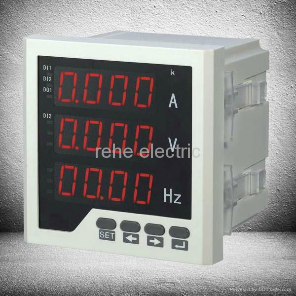 single phase digital voltmeter voltage meter 5