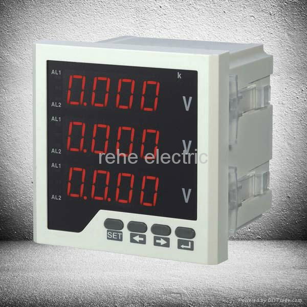 panel meter digital panel voltmeter voltage meter