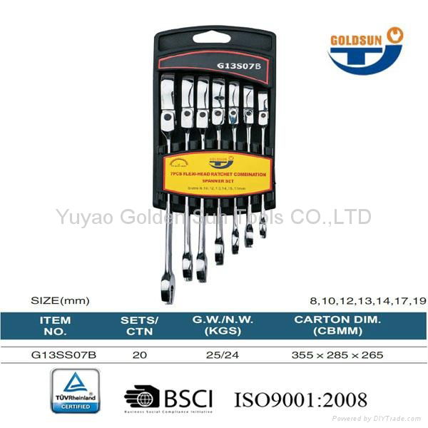 Flexible Ratchet Wrench Set 3