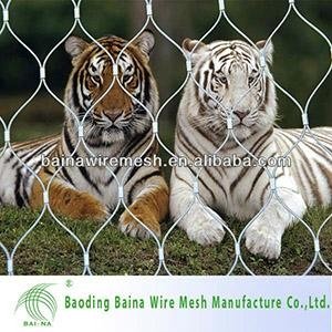 Tiger enclosure mesh