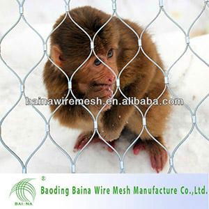 stainless steel wire rope zoo fencing mesh 2