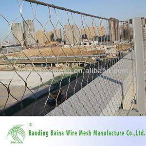 x-tend flexible steel cable rope mesh fence 2