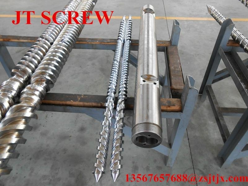 extruder machine twin screw and barrel for pvc pipe 3