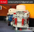 Concrete crusher machinery in