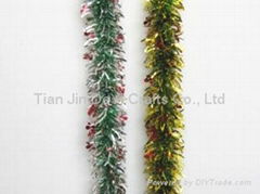 tinsel garland