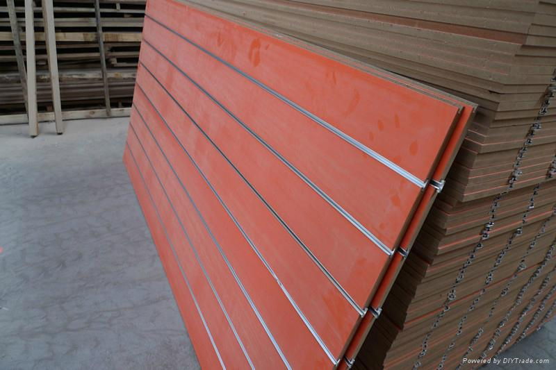 Melamine Slatwall MDF  5