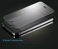 Gking Explosion-proof Tempered Glass  anti-spy Screen Protector for iphone 4 4