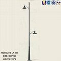 cast iron high quality outdoor lamp post pole 1