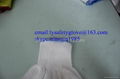 Nature white Cotton knitted gloves  3