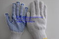 double  pvc dots gloves made in linyi  5