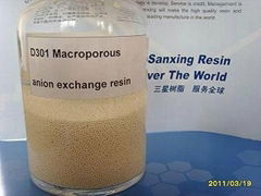 D301 Macroporous styrene series weakly