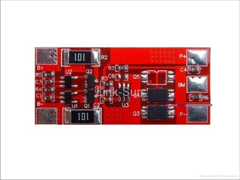 2S 6A  Li-ion/Lifepo4 battery protection circuit module