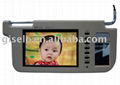 7inch DPF sun visor monitor with USB/SD