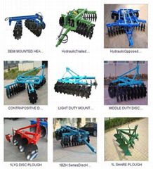 Disc Harrow and Plough 