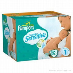 Pam_Pers Swaddlers Sensitive Baby Dry Diapers Value Box - Newborn