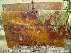 marble and Onyx slabs