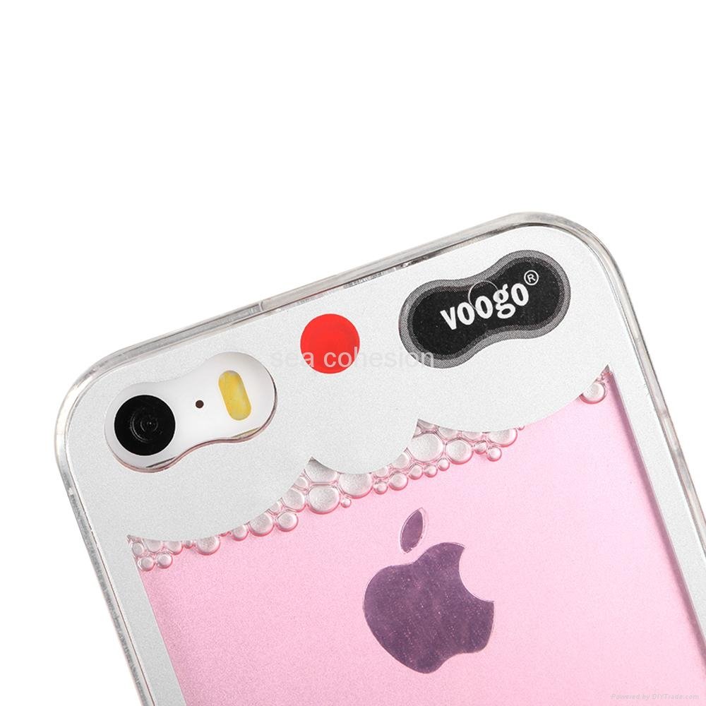 new liquid quicksand shell powder for iphone5 5