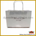 plain white kraft paper bag 3